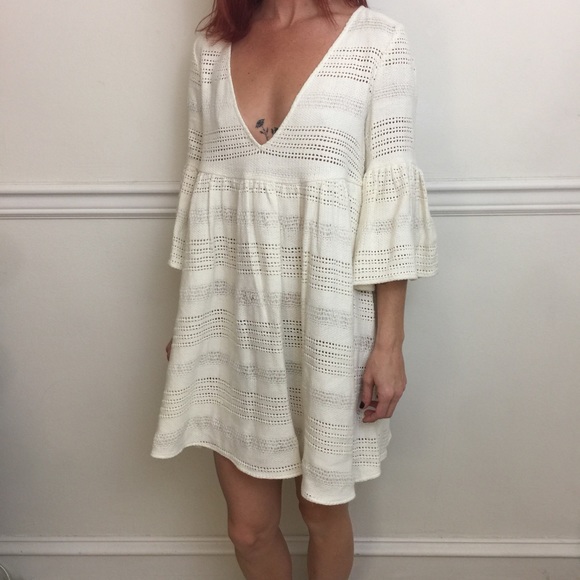 MARA HOFFMAN Sold Out Crochet Beach Boho Dress - Picture 6 of 8